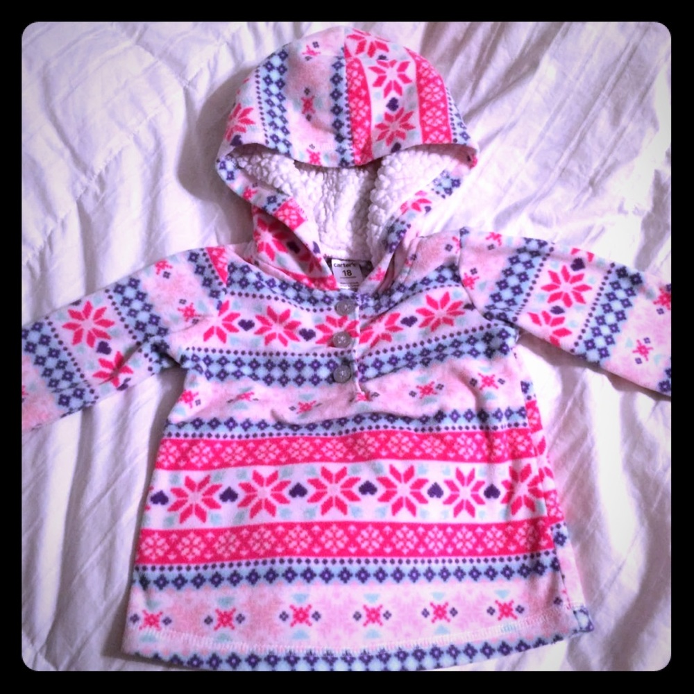 Carter’s Hooded Fleece pullover